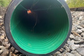 Galmpton drainage pipe