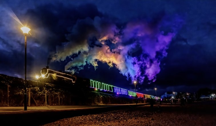 Christmas Train of Lights (1)