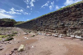 Goodrington Sea Wall