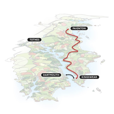 Steam Train map